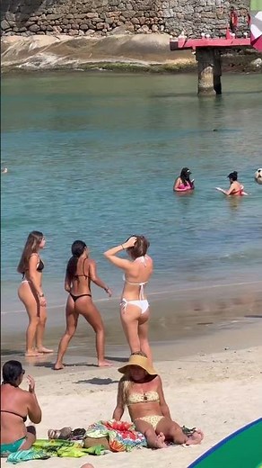 🇧🇷 Copacabana Beach A Sunny Day in Brazil