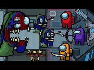 Survival Mode 🛠 Among Us Zombie Epic Boss Fight - Ep 4 - Animation