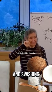 119K views · 25K reactions | Oil pulling benefits 便 . . . #oilpulling #oilpullingbenefits #coconutoil #coconut #health #teethcare #sinus #waste #naturalremedy #holistichealth #wellness #healthylifestyle #learning #barbaraoneill #didyouknow #reels | thehealthyyhabitat | Facebook