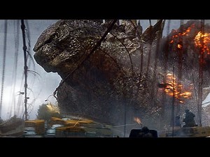 Godzilla vs Golden Gate Bridge Scene - Godzilla (2014) Movie Clip HD