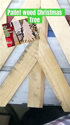 DIY Christmas Tree from Old Pallets