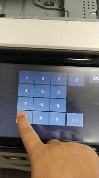 How to remove service code H5-01 from Sharp MX-3550
