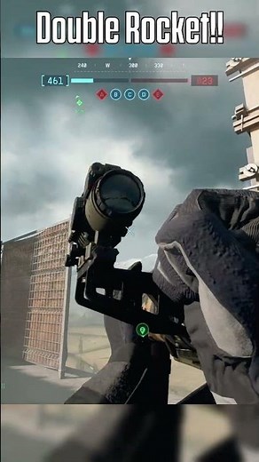 BF6 Fire 2 Rockets AT ONCE!! #battlefield #gaming #shorts #bf6shorts #battlefield6