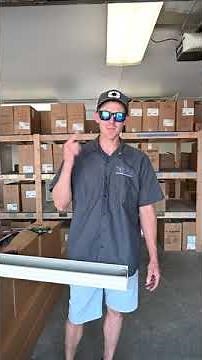 How To Install a Rain Gutter End Cap!