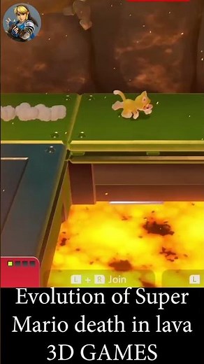 Evolution of Super Mario death in lava in 3D | 1985 - 2024 | IN 2 MIN #supermario #mario