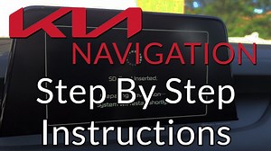 Step by Step instructions how to update your Kia Navigation system