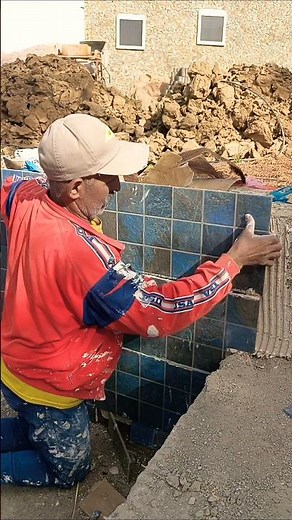 How to Install Porcelain Tiles on a Pool Wall Like a Pro!