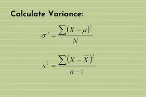 How to Calculate Variance