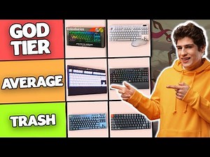 BEST Wireless Gaming Keyboard Tier List 2024