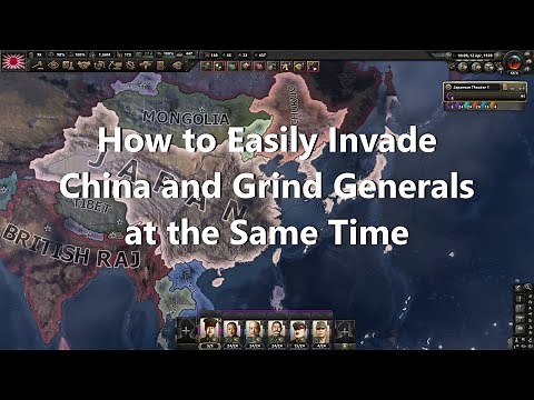 Invasion of China Guide - Hoi4 NSB