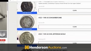 49 reactions | Calling all Coin Collectors! Check out this magnificent one-owner collection of rare coins! Selling in an online only auction on August 1st! www.HendersonAuctiosn.com for all the details! #coins #coincollecting #coincollector #rarecoins Auction Link: https://hendersonauctions.bidwrangler.com/ui/auctions/117479 | Henderson Auctions | Facebook