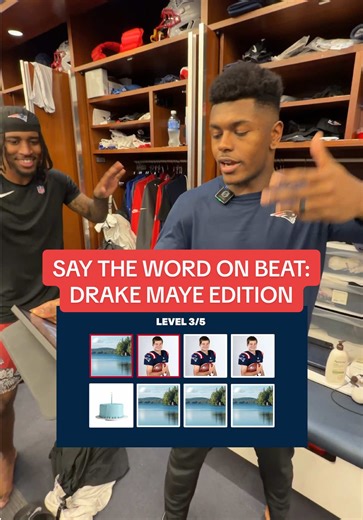 Say the Word on Beat Challenge: Drake Maye Edition