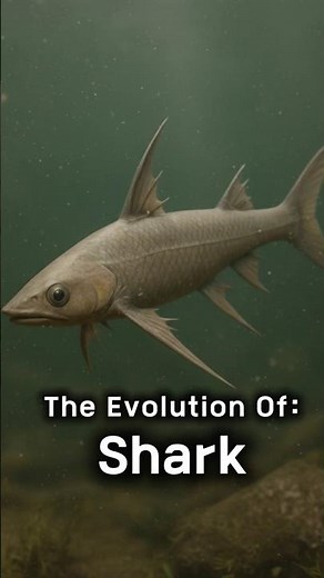 Evolution Of The Shark 🦈🧬 #animals