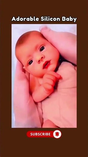 Adorable Silicone Baby Birth Simulation 🤱💛 | Realistic Newborn Moment #pregnancy #babycare #pregnant