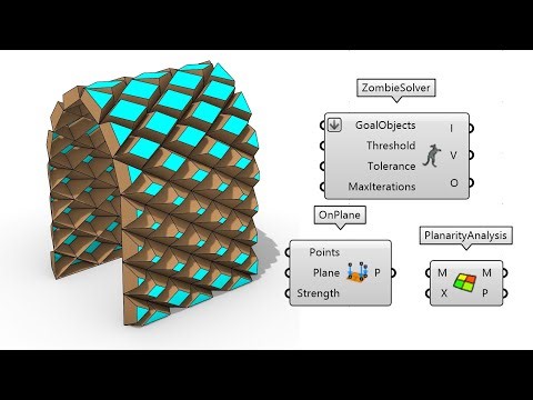 Grasshopper Kangaroo Tutorial (Parametric Architecture)