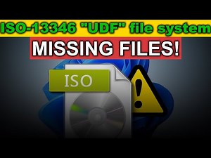 [FIXED] ISO 13346 UDF Extraction Problem in Windows 11 Enterprise | ISO Files Couldn't Found