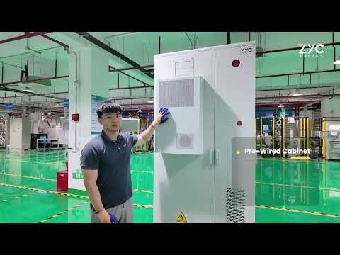 ZYC SIMPO ProE Outdoor Battery Cabinet | BESS Installation for C&I Energy Storage