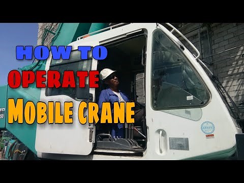 HOW TO OPERATE MOBILE CRANE (BASIC TUTORIAL)