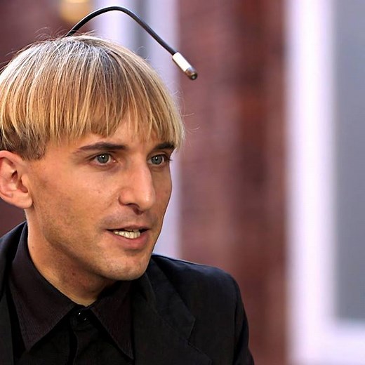 15K views · 127 reactions | Neil Harbisson is the world's first officially recognized cyborg. The antenna implanted in his head helps the artist overcome a specific disability. | DW Stories | Facebook