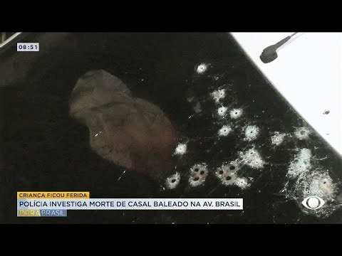 Casal morre baleado dentro de carro na Avenida Brasil | Bora Brasil