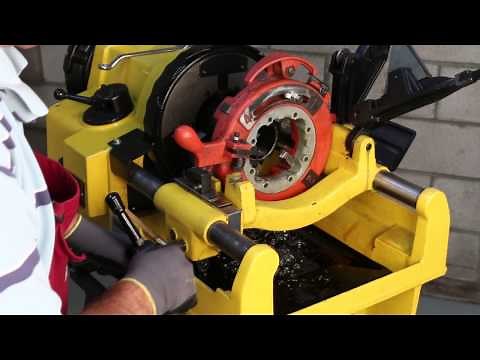 SDT 1224 Pipe Threading Machine fits RIDGID® 26092 - Steel Dragon Tools Full Instructional Video