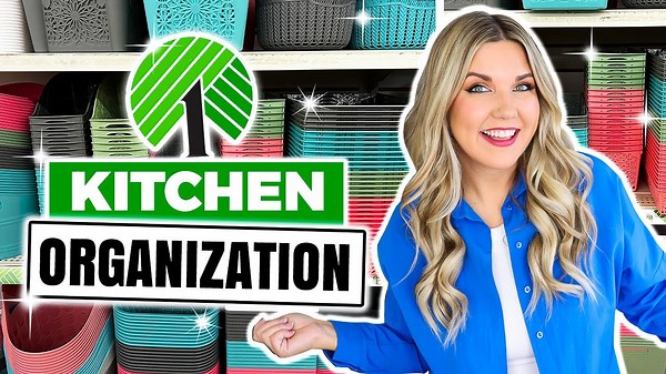 Dollar Tree Kitchen Organization Tricks for a Clutter-Free Space