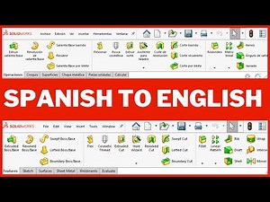 ✅ ¿Cómo cambiar el idioma de SOLIDWORKS a INGLES? ►2021◄
