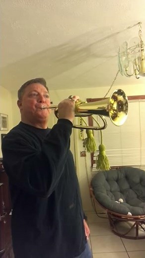 Bugle Call: Retreat / Evening Colors on a Kanstul US Navy Ceremonial G Bugle