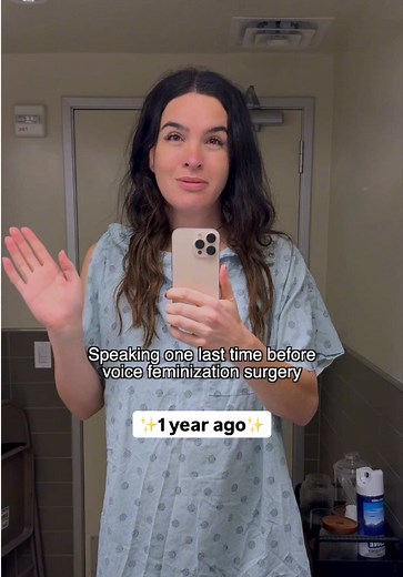 Resultados de feminización de voz en un año