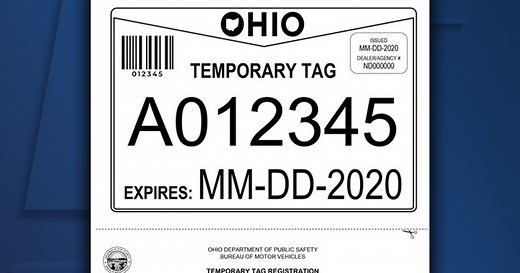 This is how you can get your vehicle's temporary tags at home