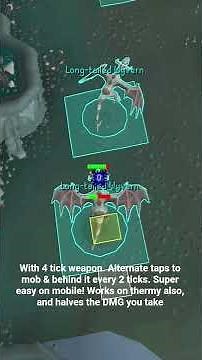 OSRS. How to cut in half the damage receive on a slayer task. #osrs #osrsmobile #tick