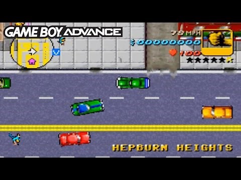 Grand Theft Auto Advance (Gameboy Advance Gameplay)