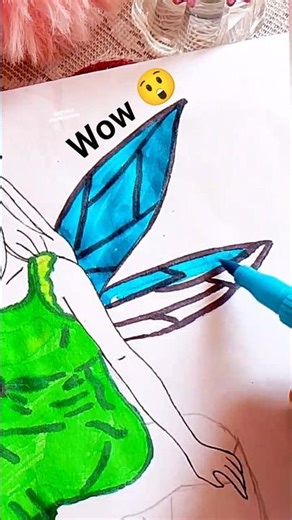 FAIRY PAINTING//#art #fairy #painting #shorts