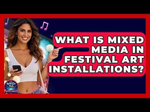 What Is Mixed Media In Festival Art Installations? - We Go To Festivals