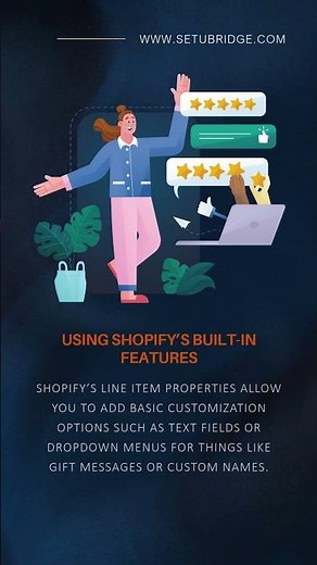 How to Create Personalized Product in Shopify Store | Setubridge