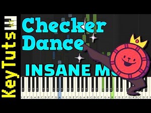 Checker Dance from Deltarune - Insane Mode [Piano Tutorial] (Synthesia)