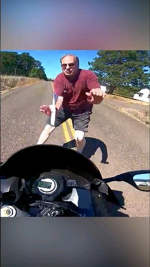 Biker vs Karen #freakout #shorts