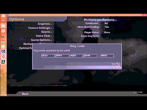 Call of duty 4 multipalyer gaming with key code