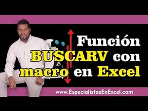 Función BUSCARV con Macros en Excel