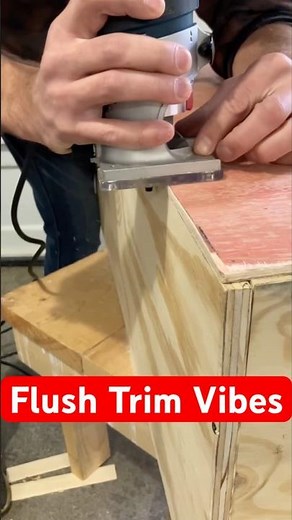 Router Flush Trim Bit for Clean Edges Every Time 😎
