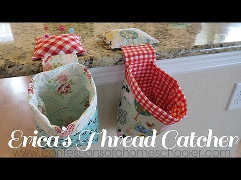 Erica's Easy Thread Catcher // SEWING TUTORIAL!!