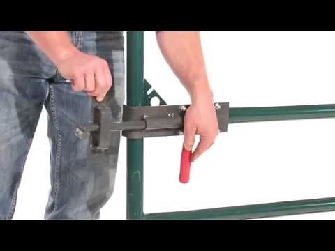 How to Install a Sliding Tucker Latch