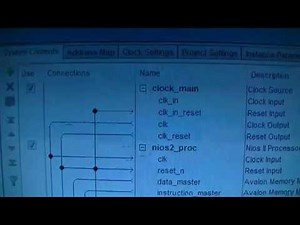 Altera SOPC Qsys Quartus Nios II Software