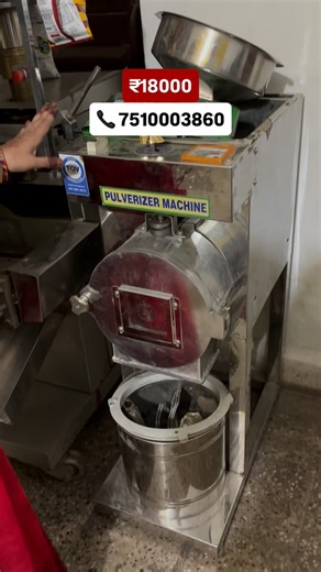 Meraz king vlogs on Instagram: "Commerical Pulverizer Machine… #pulverizer #viral #reels #reelsinstagram #explore #instagood #tranding #instagram #explorepage #flourmillmachine #pulverizermachineprice #attachakkibusiness"