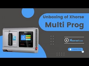 Xhorse Multi-Prog Programmer VVDI PROG 2nd Generation Unboxing