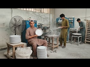 From Clay To Ceramic Plate Fabulous Craftsmanship / Melamine & Porcelain Plates Formation