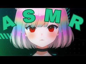 【ASMR】friendly android girl helps you fall asleep🤖💚| assorted triggers😴 | soft spoken⭐️ #3DIO #asmr
