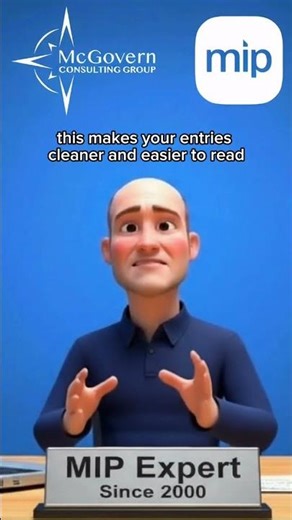 Summarize Transaction Entries in MIP | MIPster the Tipster™ #shorts