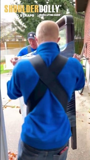 Moving Hacks When Moving Upstairs - Use Moving Straps When Carrying Heavy Items Up Stairs