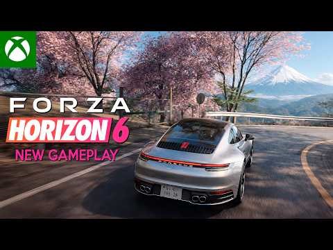FORZA HORIZON 6 New Tech Demo Gameplay | PHOTOREALISTIC Japan Biomes in Open World Racing Game